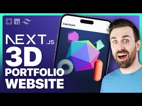 Create a Stunning 3D Animated Portfolio Website with Next.js, Three.js, GSAP, and Prismic